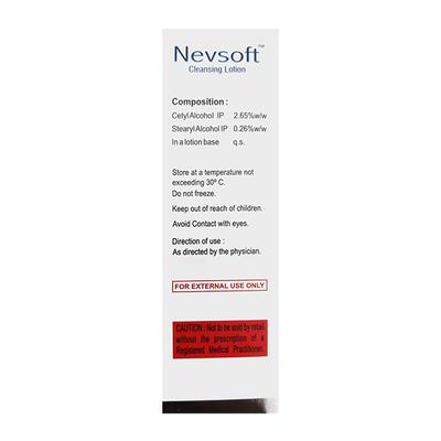 NEVSOFT PARABEN FREE Cleansing Lotion 125ml - Dry Skin-Emo
