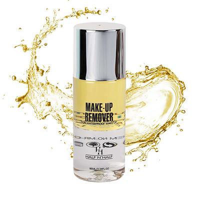 Half N Half Make - Up Remover for Waterproof Make - Up, Yellow Beauty 95 ml - Make Up Removers
