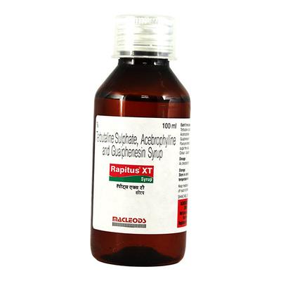 Rapitus XT Syrup 100ml - Cough And Cold-Cou