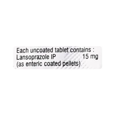 Lanzoprax Kid 15mg Tablet 10'S - Ulcer/Reflux/Flatulence-Aaa