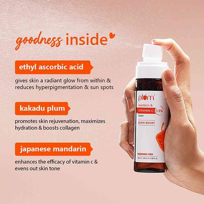 Plum 1.5% Vitamin C Toner with Mandarin 100 ml - Toners