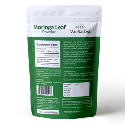 Vansattva Moringa Powder 100 g - Speciality Medicines