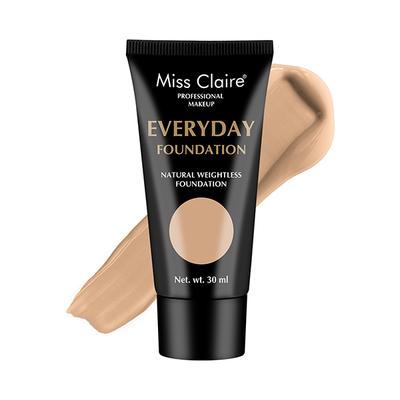 Miss Claire Everyday Foundation Be-02 Medium Buff 30 Ml - Foundation