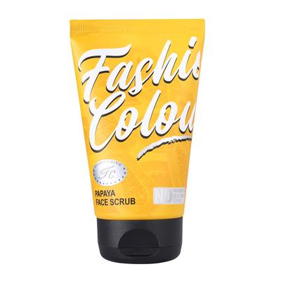 Fashion Colour Papaya Face Scrub 130 gm - Face Scrubs