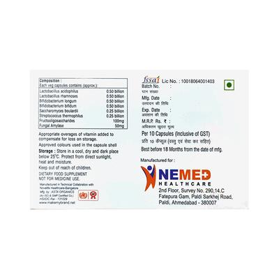 MILIBIO Capsule 10's - Diarrhoea-Ant