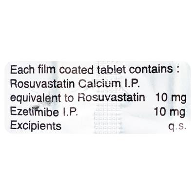 ROZUCOR EZ 10 Tablet 10's - High Cholesterol-Dys