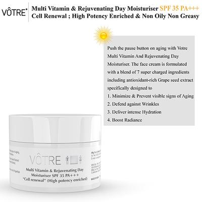 Votre Mini Multi Vitamin & Rejuvenating Day Gel SPF 35 Pa 30 gm - Face Moisturizers
