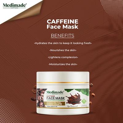 Medimade Caffeine Face Mask 250 gm - Face Packs