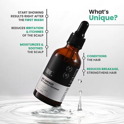 Thriveco Hair Growth Serum + Anti Dandruff Pre-Shampoo Treatment 50ml each 1's - Hair Serums