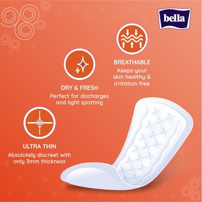 Bella Panty Soft Comfort Pantyliner 12's - Panty Liners