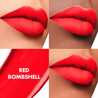Lakme Cushion Matte Lip Red Bombshell 4.5 gm - Lipsticks