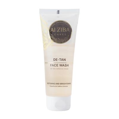 Alziba Cares Face Wash - De-Tan Grapefruit & Saffron Extracts 100 ml - Face Washes