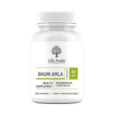 Life Aveda Bhumi Amla Veg Capsule 60's - Pure Herbs