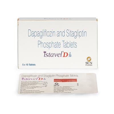 ISTAVEL D 5/50 Tablet 15's - Diabetes-Ant