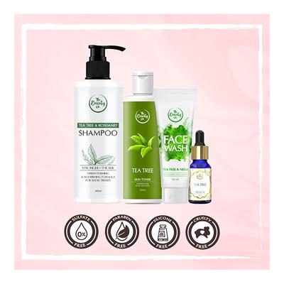 The Beauty Co. Tea Tree Collection Kit - Face Wash & Cleansers