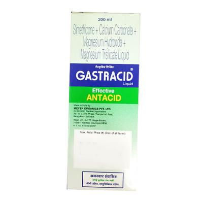 Gastracid Sugar Free Natural Orange Flavour New Pack Liquid 200ml - Ulcer/Reflux/Flatulence-Aaa