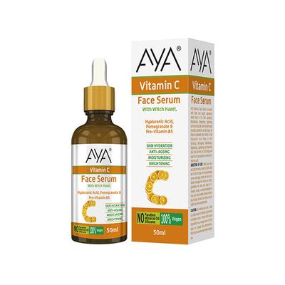 Aya Vitamin C Face Serum For Skin Hydration No Paraben, No Silicone, No Mineral Oil 50 ml - Face Serum
