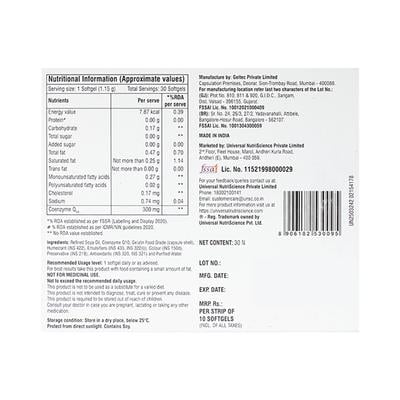 COQ 300mg Softgel 10's - Co-Q