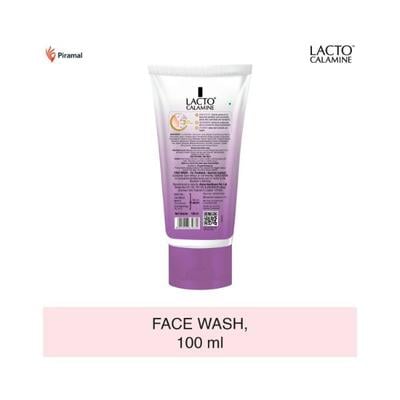 Lacto Calamine Daily Facewash with Kaolin Clay, Niacinamide and Vitamin E for Oily Skin 100ml 2's - Face Wash & Cleansers
