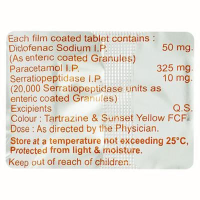 DAN SP Tablet 10'S - Pain relief-Ano