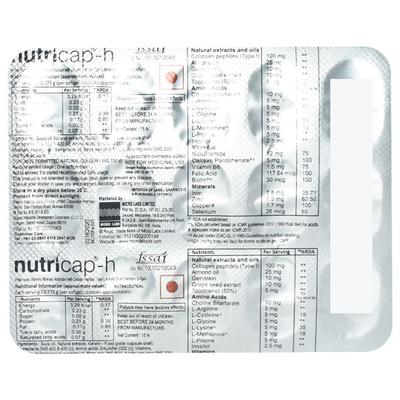 Nutricap H Softgel 15'S - Supplements-Sup