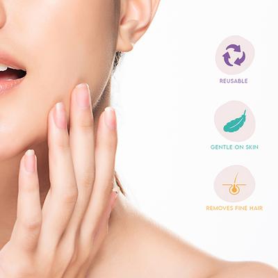 FURR Advanced Nano Coated Face Razor for Women 4's - Hair Removal Accessories