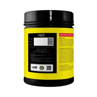 Healthvit Fitness 100% Micronized BCAA 5200mg 2-1-1 with L-Glutamine and L-Citrulline Malate, (10 Servings) Watermelon Flavour Keto Friendly, Caffeine Free 200 gm - General Health