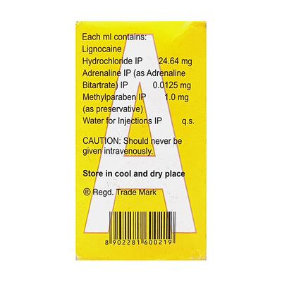 LIGNOX 2% A Injection 30ml - Anaesthesia - Local-Ana