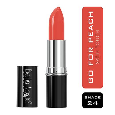 Bella Voste Sheer Creme Lust Lipstick Go For Peach 24 4.2 Gm - Lipsticks
