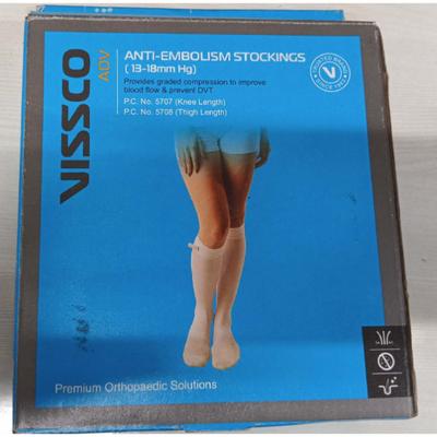 Vissco Adv Anti-Embolism Stockings (13-18mm Hg) (XL) 1's - Knee/Leg Supports