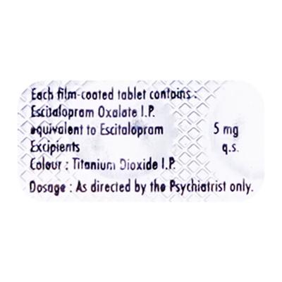SZETALO 5 Tablet 15's - Depression-Ant
