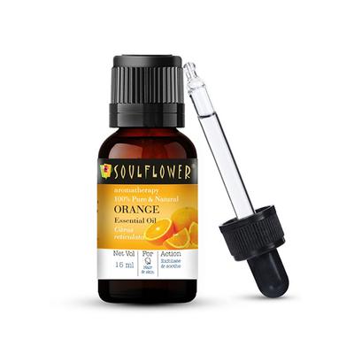 Soulflower Orange Essential Oil 15 ml (N) - Essential Oils