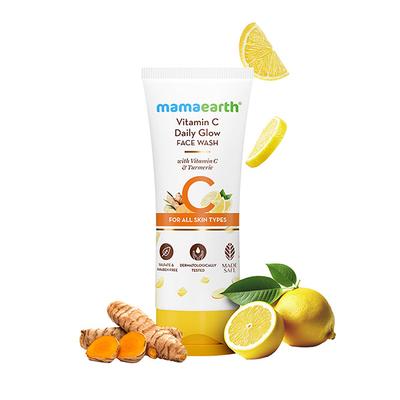 Mamaearth Vitamin C Face Wash 100 ml - Face Washes