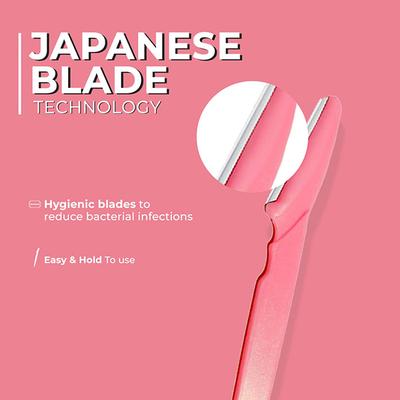 Sanfe Eyebrow touch up Hair Removing Face Razor for women (Pack of 6) 1's - Hair Removal Accessories