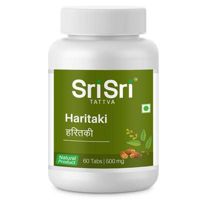 Sri Sri Tattva Haritaki 500 mg Tablet 60's - Speciality Medicines