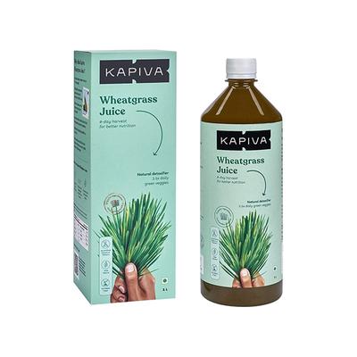 Kapiva Ayurveda Wheat Grass Juice 1000 ml (N) - Multi-Vitamins