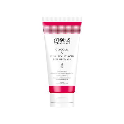 Globus Naturals Anti Acne & Oil Control Peel Off Mask Combo for Women 100gm each 2's - Masks & Peels