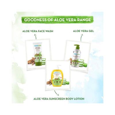 Mamaearth Aloe Vera Sunscreen Body Lotion SPF 30 With Aloe Vera & Ashwagandha For a Youthful Glow 300 ml - Face Moisturizers