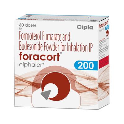 FORACORT 200 Ciphaler 60md - Asthma/COPD-Ast