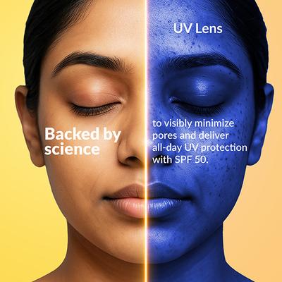 Fixderma Shadow Pore Minimizing Gel Sunscreen SPF 50 PA+++ For UVA & UVB Oily & Acne Prone Skin 50 gm - Face Sunscreen