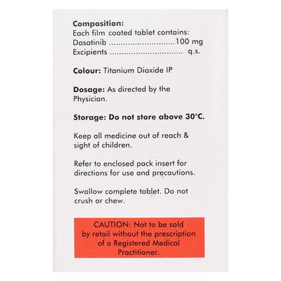 DASATIB 100 Tablet 30's - Cancer Oncology-Cyt