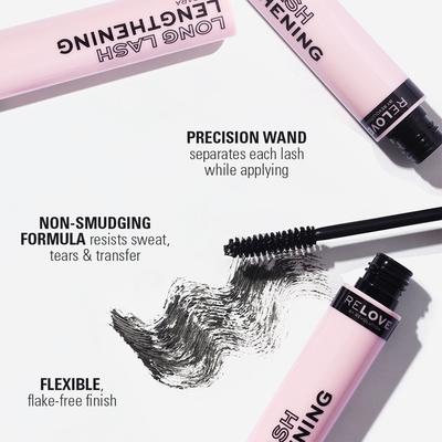 Makeup Revolution Relove Long Lash Lengthening Mascara 7 ml - Mascaras