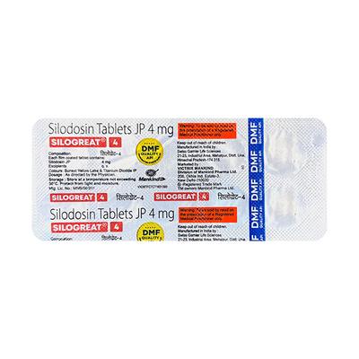 SILOGREAT 4 Tablet 10's - Bladder And Prostate Disorders-Dru