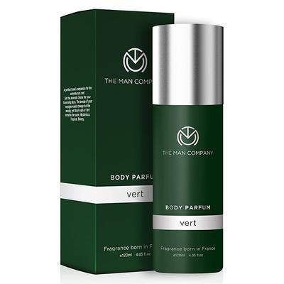 The Man Company Non-Gas Body Perfume For Men - Vert 120 ml - Men Perfumes (Edt/Edp)
