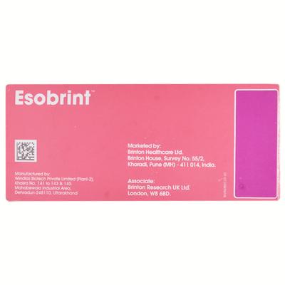 ESOBRINT 40 Tablet 10's - Ulcer/Reflux/Flatulence-Aaa