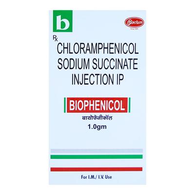 Biophenicol Succinate 1gm Injection 1'S - Bacterial Infections-Chl