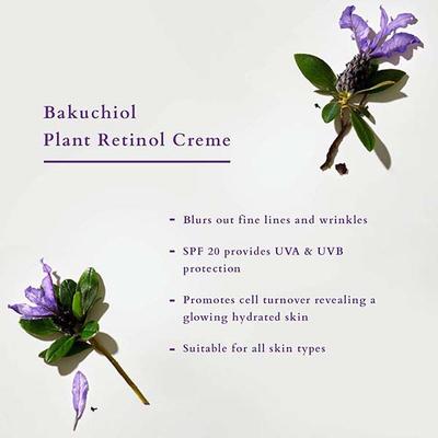 Lotus Organics Bakuchiol Plant Retinol Cream 50 gm - Day Cream