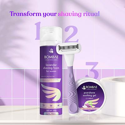 Bombae Ultra Sensitive Shaving Foam for Women 200 ml - Shaving & Hair Removal