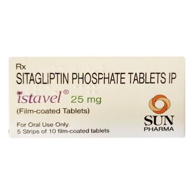 ISTAVEL 25mg Tablet 10's - Diabetes-Ant