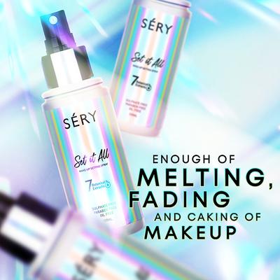 Sery Set It All Make-Up Setting Spray With 7 Botanical Extracts 100ml - Setting Spray